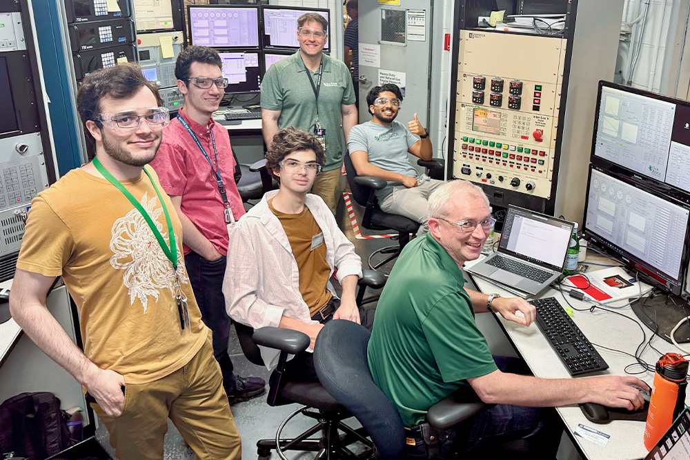 Catherine Schuman's group of students at Oak Ridge National Lab
